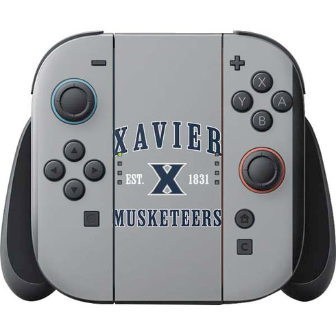 Xavier University Musketeers Est 1831 Nintendo Switch 2 (2025) with Joy-Con Skin
